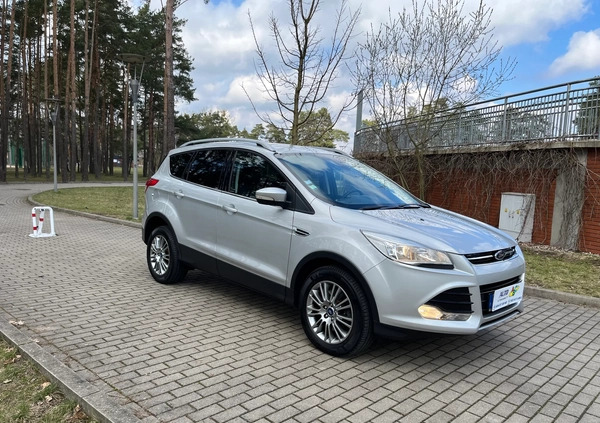 Ford Kuga cena 48999 przebieg: 197291, rok produkcji 2014 z Zduny małe 781